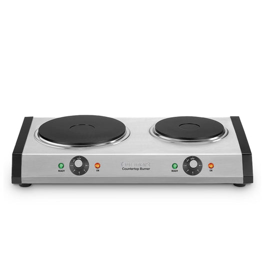  Cuisinart Countertop Cast Iron Double Burner