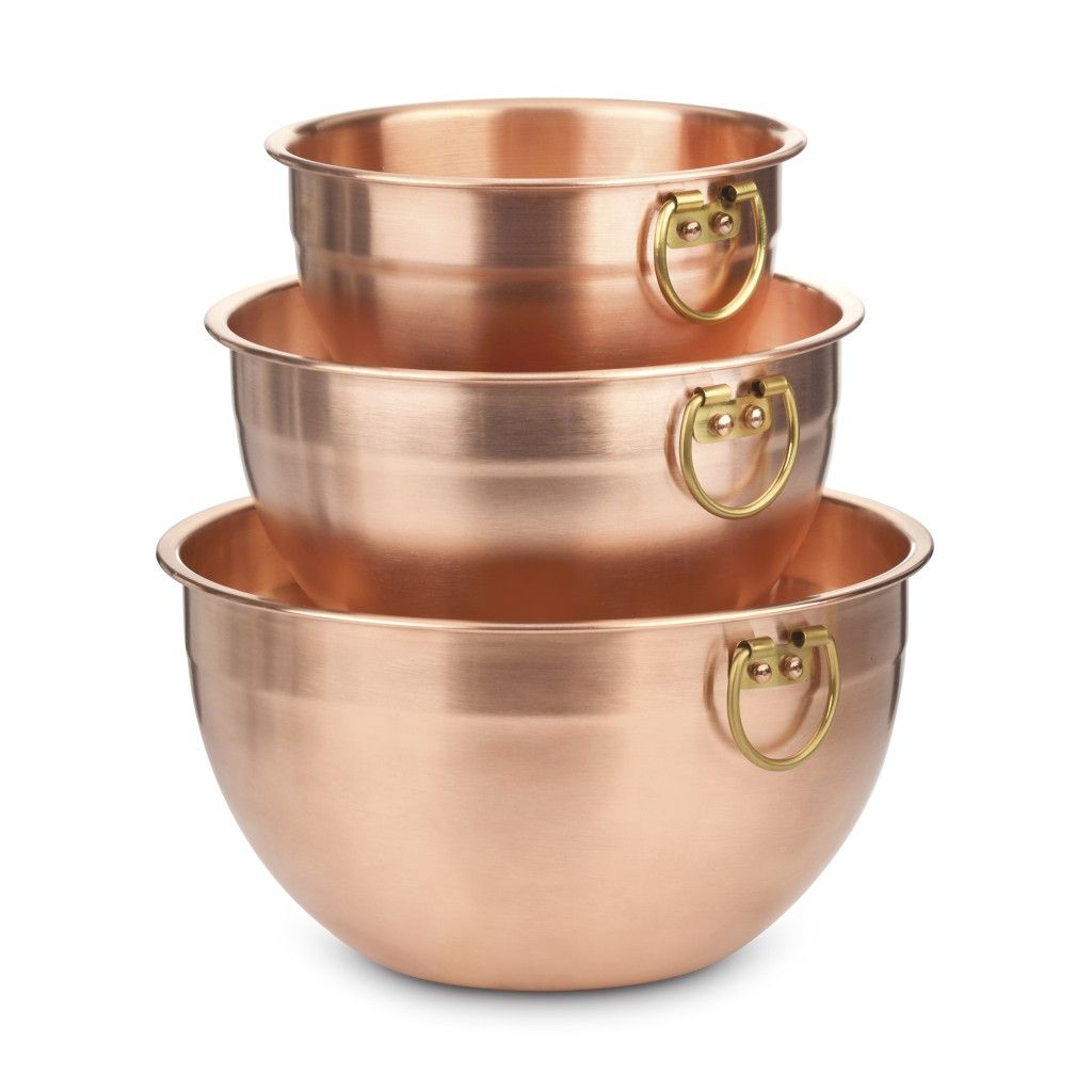  Cuisinart Copper Mixing Bowl Set | 3-Piece