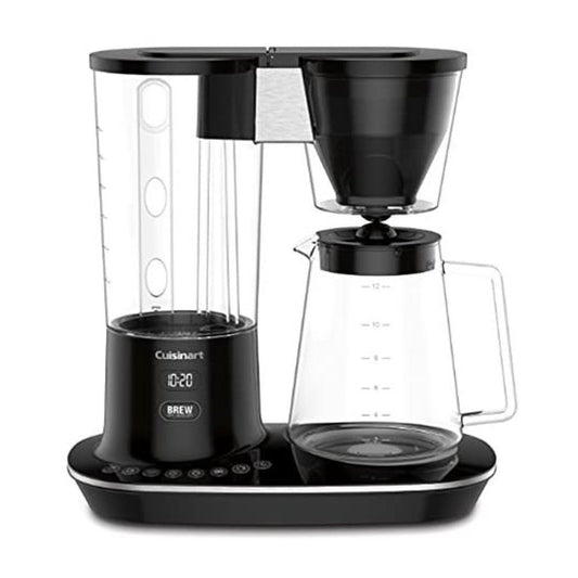  Cuisinart 12-Cup Programmable Coffeemaker With Glass Carafe | Black