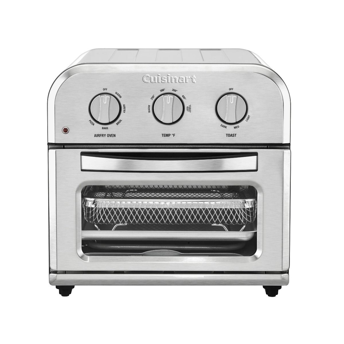  Cuisinart Compact AirFryer Toaster Oven | Stainless Steel