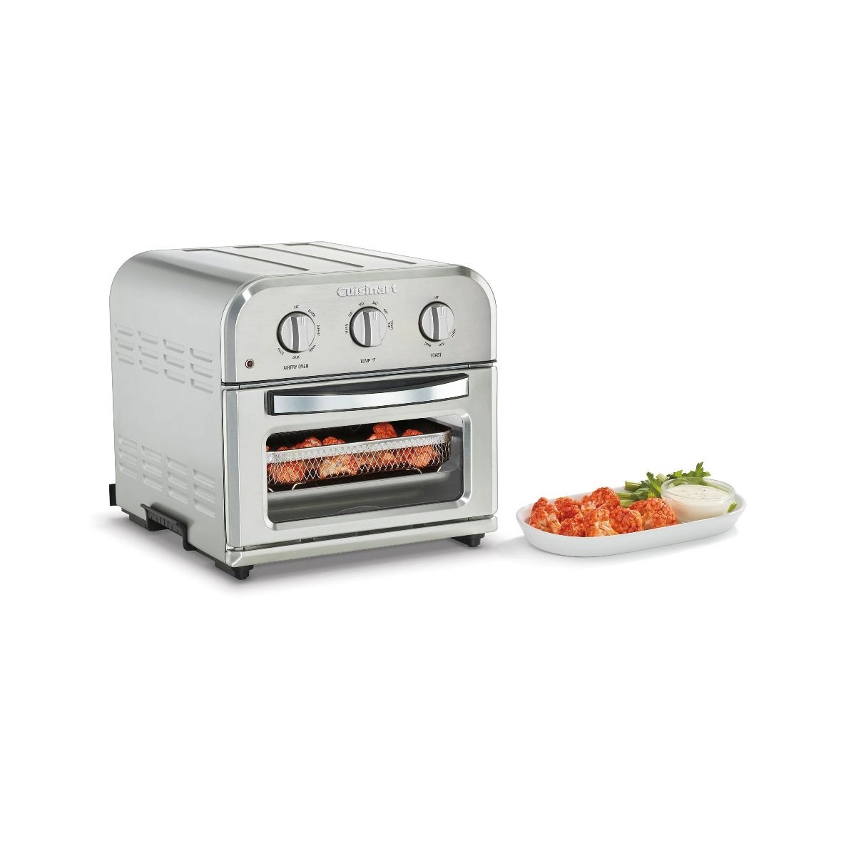  Cuisinart Compact AirFryer Toaster Oven | Stainless Steel