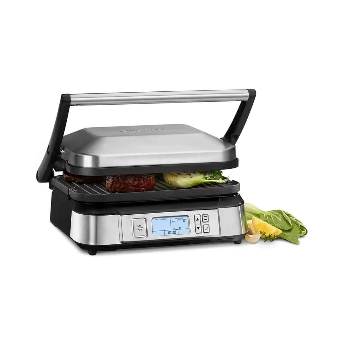  Cuisinart Contact Griddler® With Smoke-less Mode | Stainless Steel