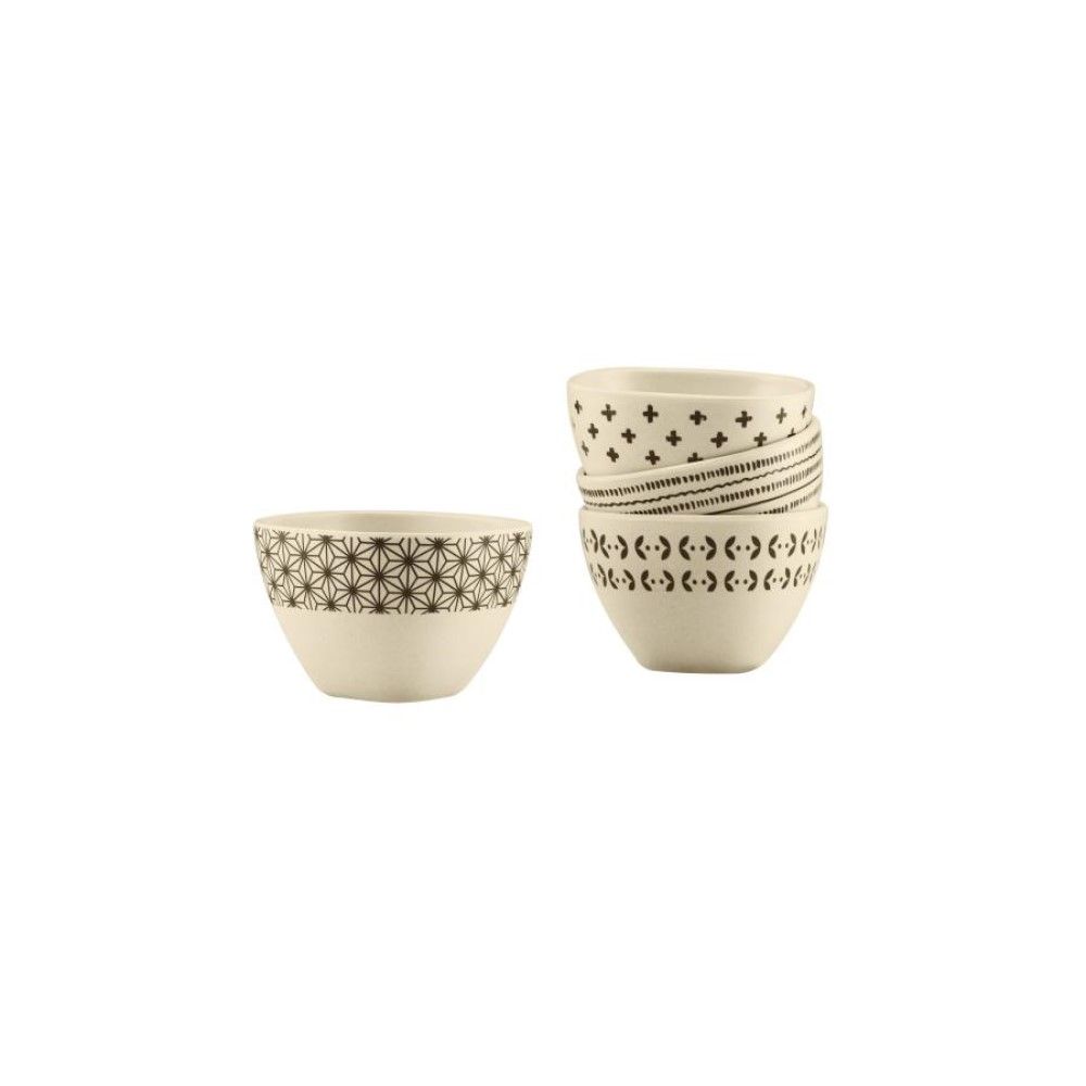  Cuisinart 8oz Pinch Bowls (Set Of 4) | White & Black