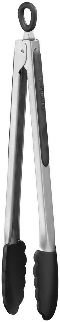  Cuisinart 12" Silicone Tipped Stainless Steel Tongs