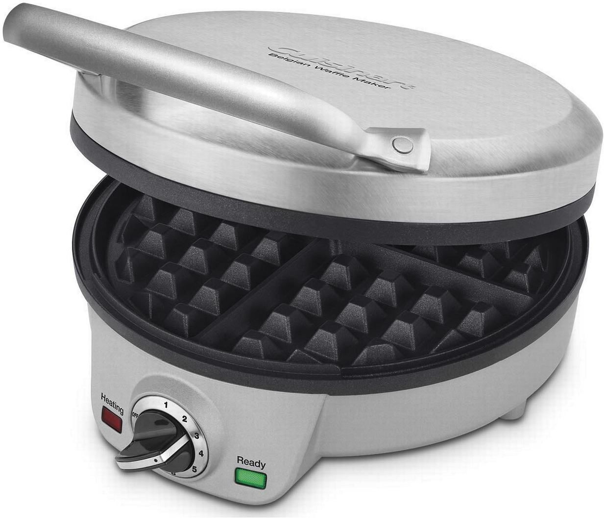  Cuisinart 4-Slice Square Belgian Waffle Maker | Round