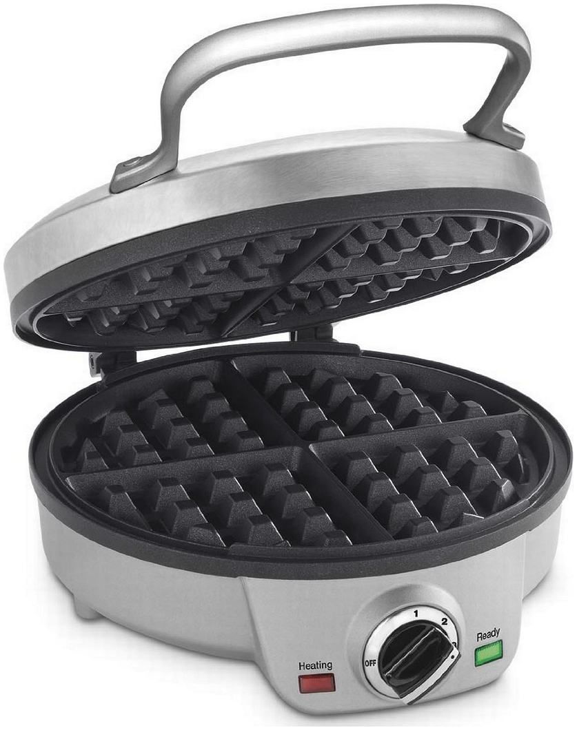  Cuisinart 4-Slice Square Belgian Waffle Maker | Round