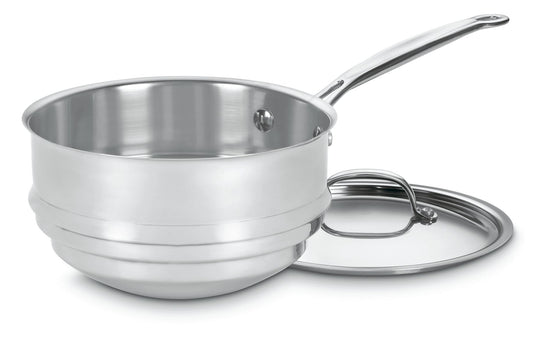  Cuisinart Chef's Classic Stainless Steel 2-Quart Double Broiler With Lid