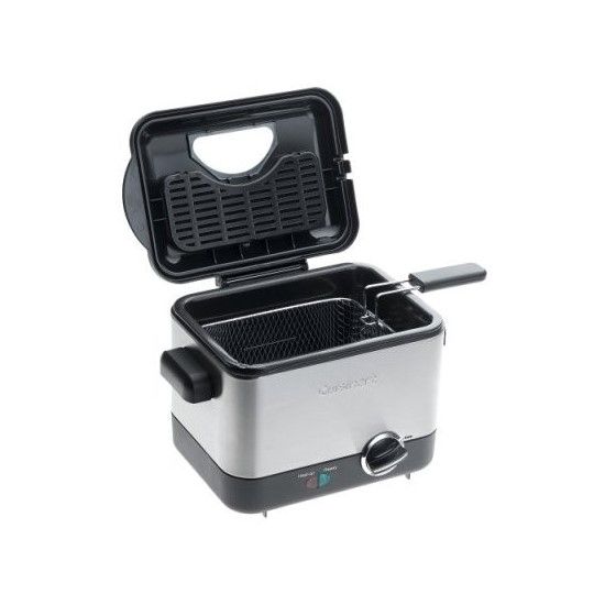  Cuisinart Compact Stainless Steel Deep Fryer | 1.1-Liter