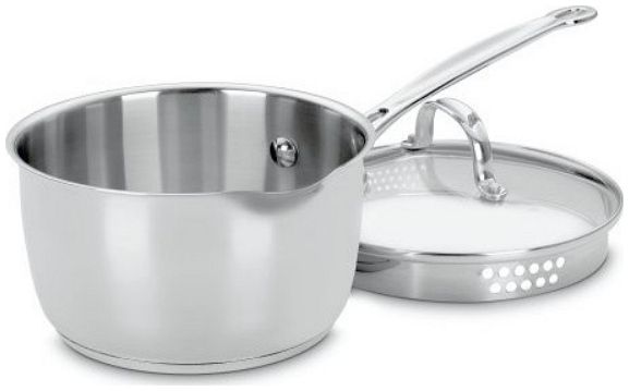  Cuisinart Chef's Classic Stainless Steel 2-Quart Cook & Pour Saucepan