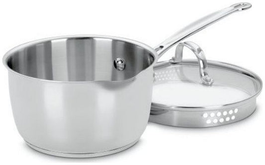  Cuisinart Chef's Classic Stainless Steel 2-Quart Cook & Pour Saucepan
