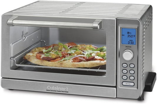  Cuisinart Deluxe Convection Toaster Oven Broiler | Stainless Steel