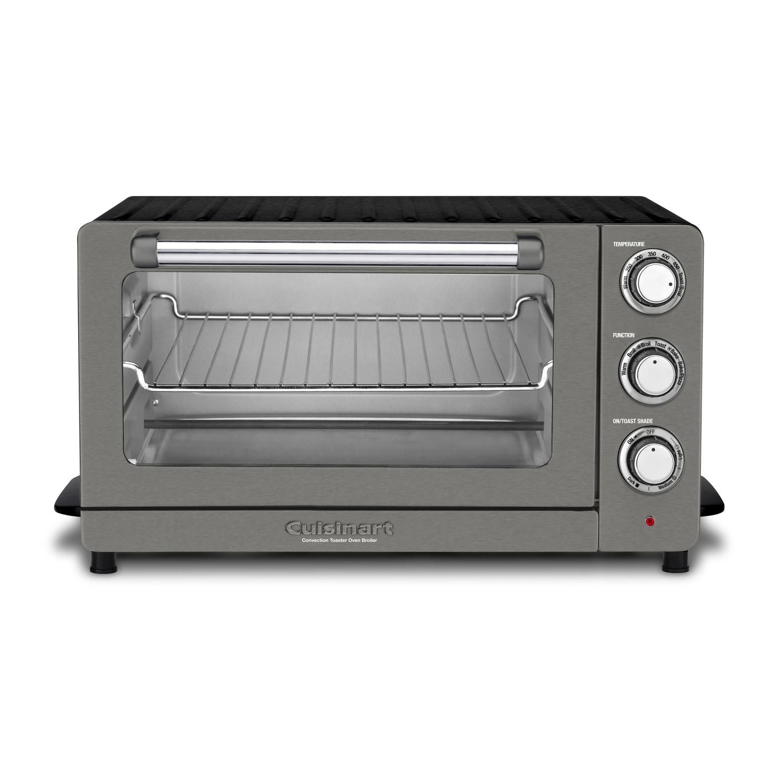  Cuisinart Stainless Convection Toaster Oven Broiler | Black Stainless Steel
