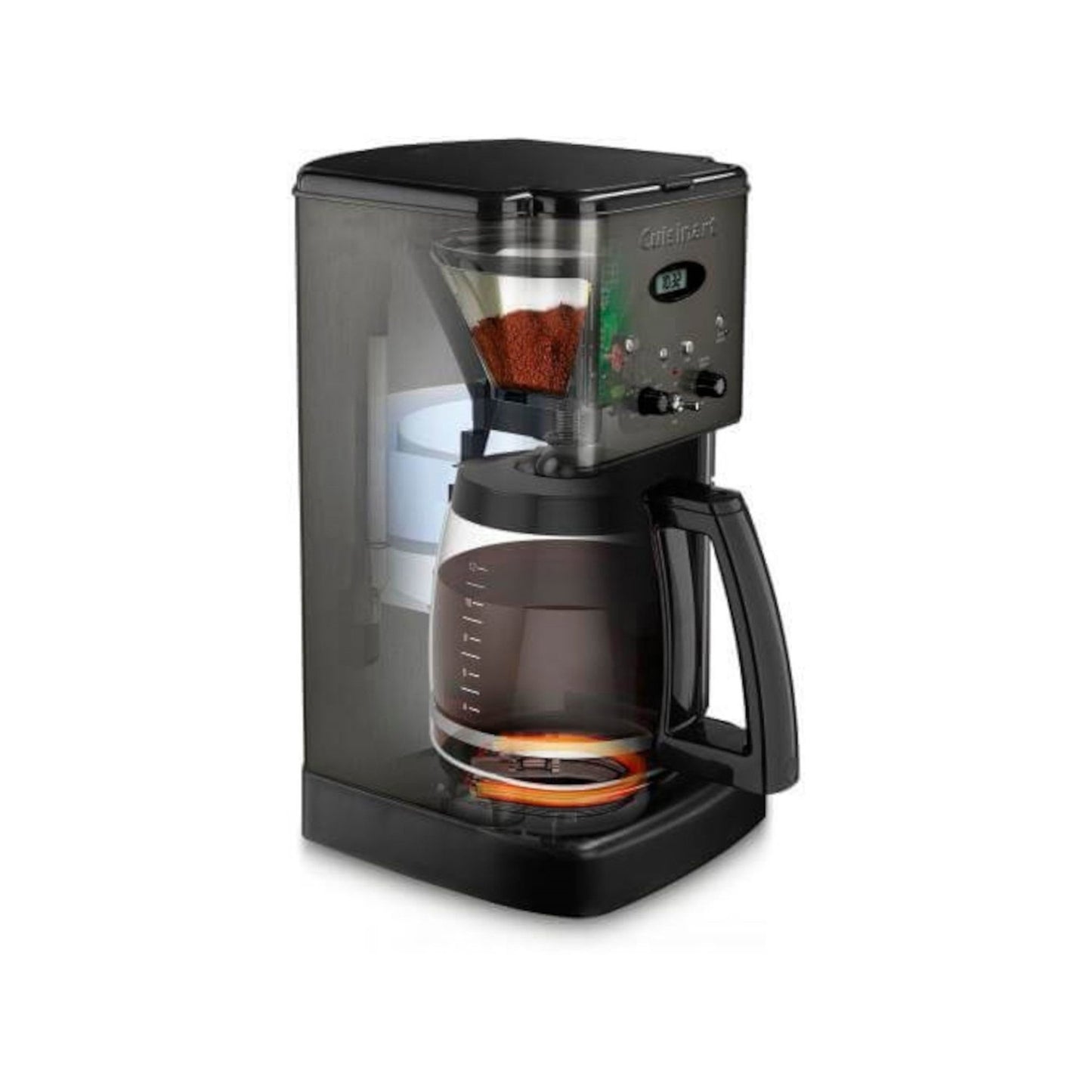  Cuisinart Brew Central 12-Cup Programmable Coffee Maker | Black Stainless