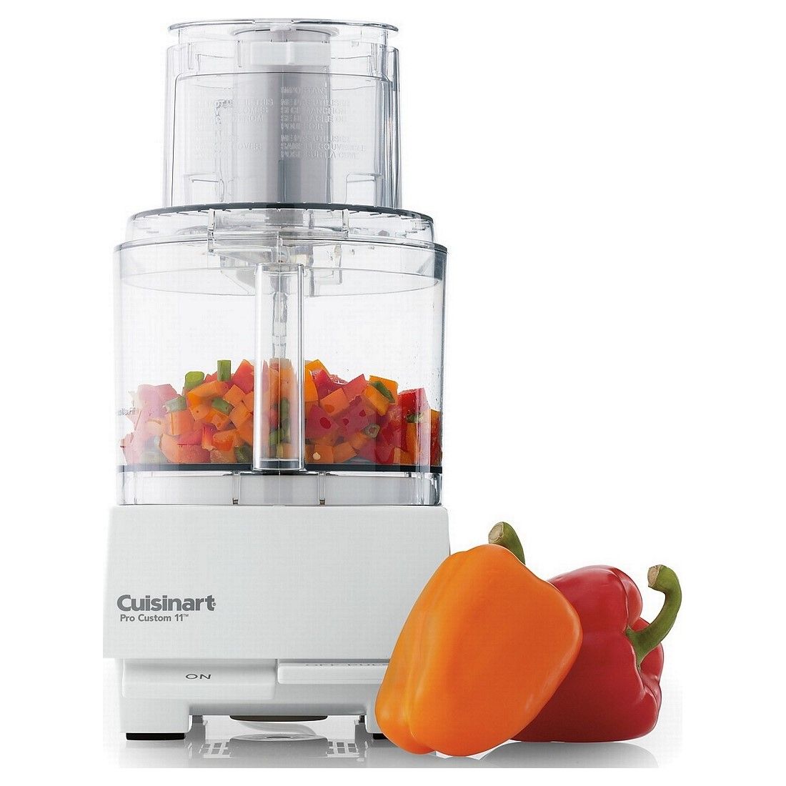  Cuisinart Pro Custom 11-Cup Food Processor + French Fry Cut Disc