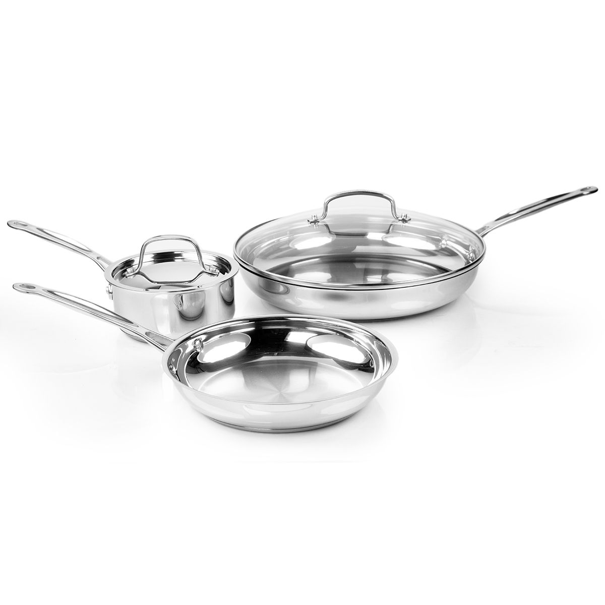  Cuisinart Chef's Classic Stainless Steel Cookware Set | 5-piece