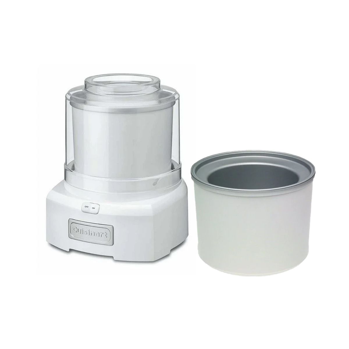  Cuisinart Frozen Yogurt, Ice Cream & Sorbet Maker + Extra Bowl | White