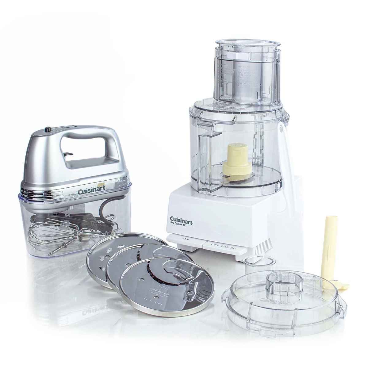 Cuisinart 11-Cup Food Processor + Hand Mixer
