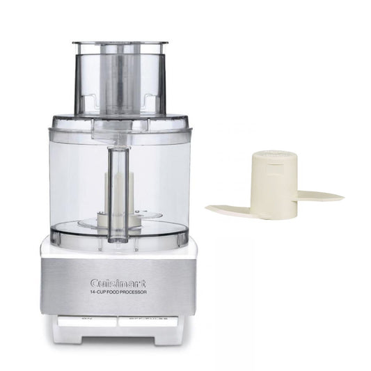  Cuisinart Custom 14-Cup Food Processor + Dough Blade | White