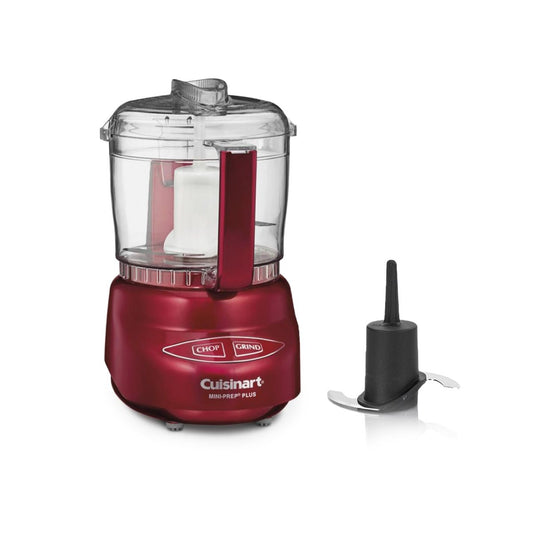  Cuisinart Mini Prep Food Processor + Chopping Blade | Metallic Red
