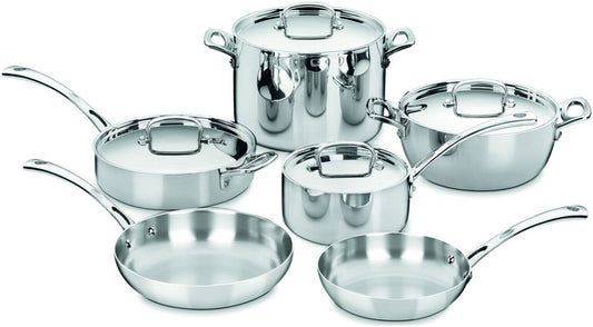  Cuisinart Cookware - French Classic 10 Piece Cookware Set