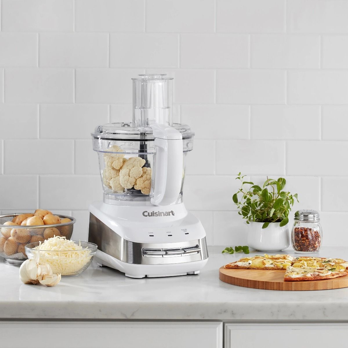  Cuisinart Core Custom 10-Cup Multifunction Food Processor | White