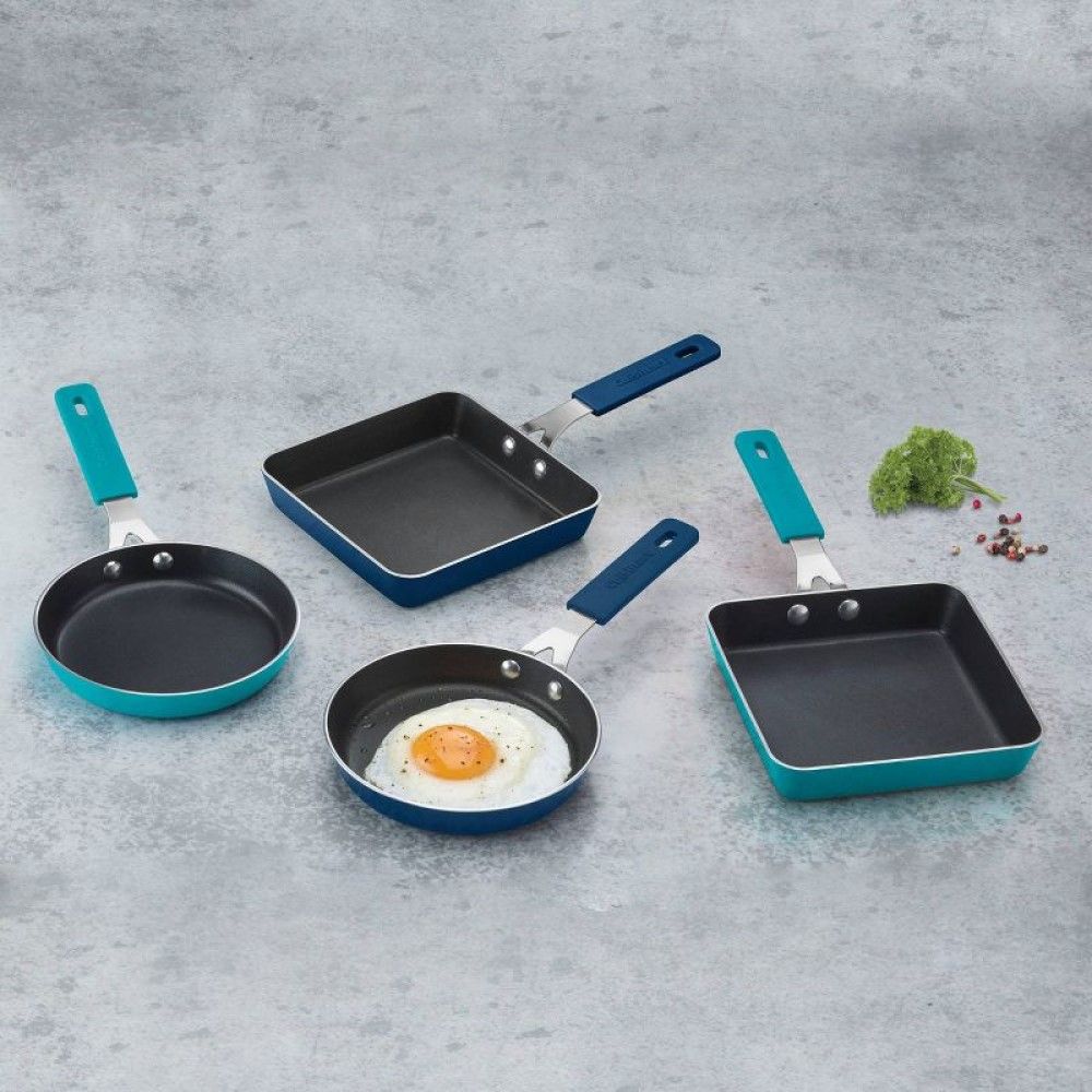  Cuisinart Mini 5.5" Nonstick Round Fry Pan | Turquoise
