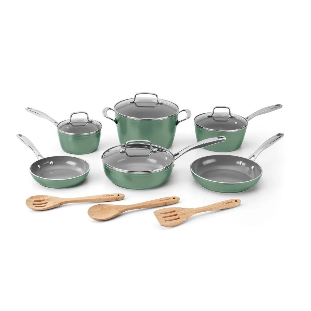  Cuisinart GreenChef Ceramica XT 13-Piece Nonstick Cookware Set