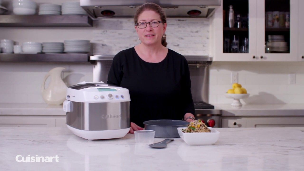  Cuisinart 10-Cup Rice & Grain Multicooker | White