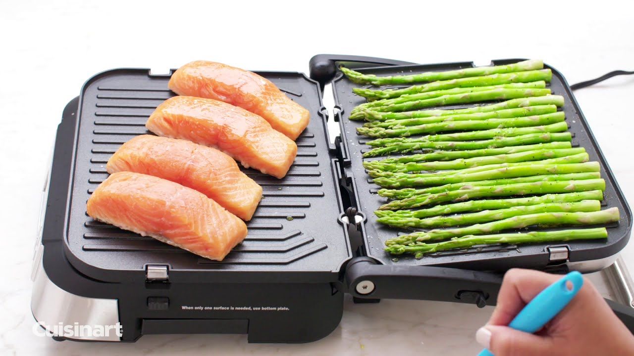  Cuisinart Contact Griddler® With Smoke-less Mode | Stainless Steel