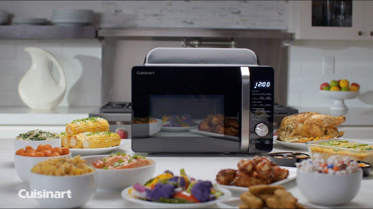  Cuisinart 3-in-1 Microwave Airfryer Oven | Black