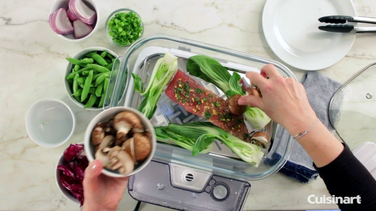  Cuisinart CookFresh™ Digital Glass Steamer | Stainless Steel