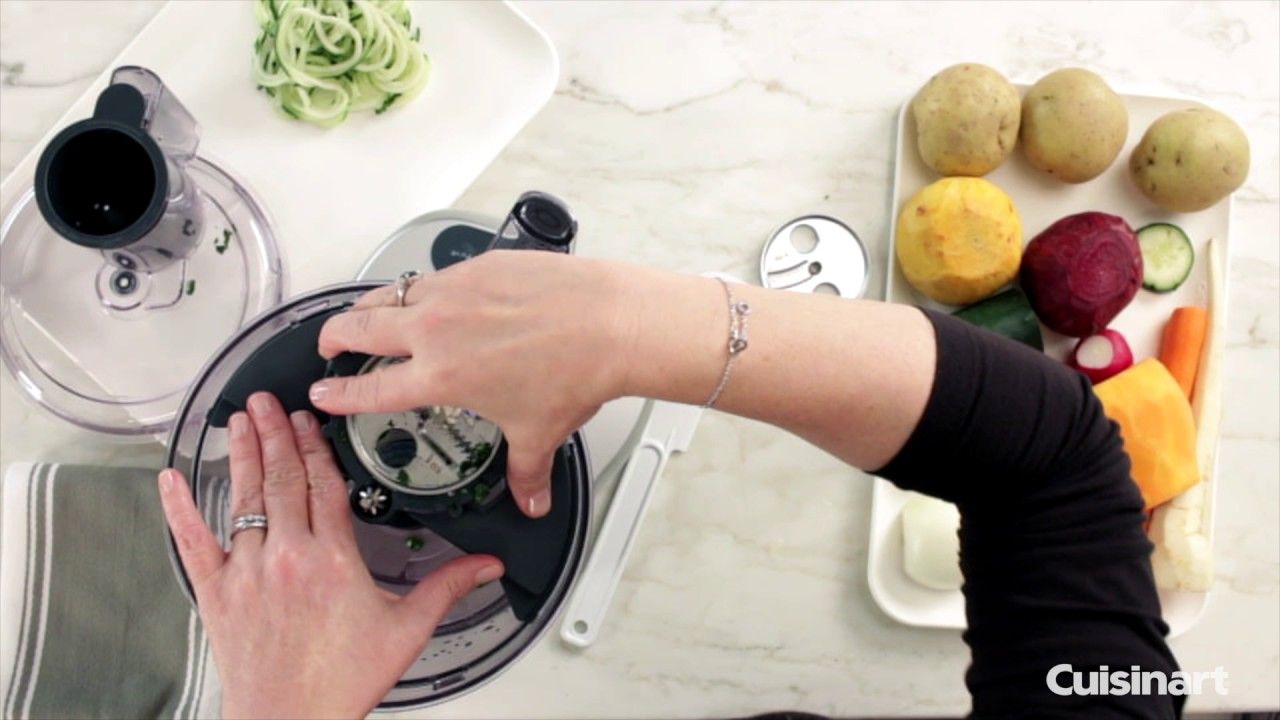  Cuisinart Spiralizer Accessory Kit | For FP-13 Elemental Collection & SFP-13 13-Cup Food Processor
