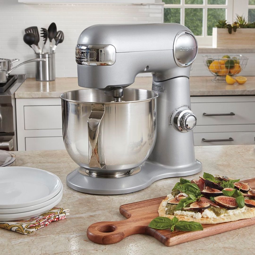  Cuisinart Precision Master 5.5-Quart Stand Mixer | Brushed Chrome