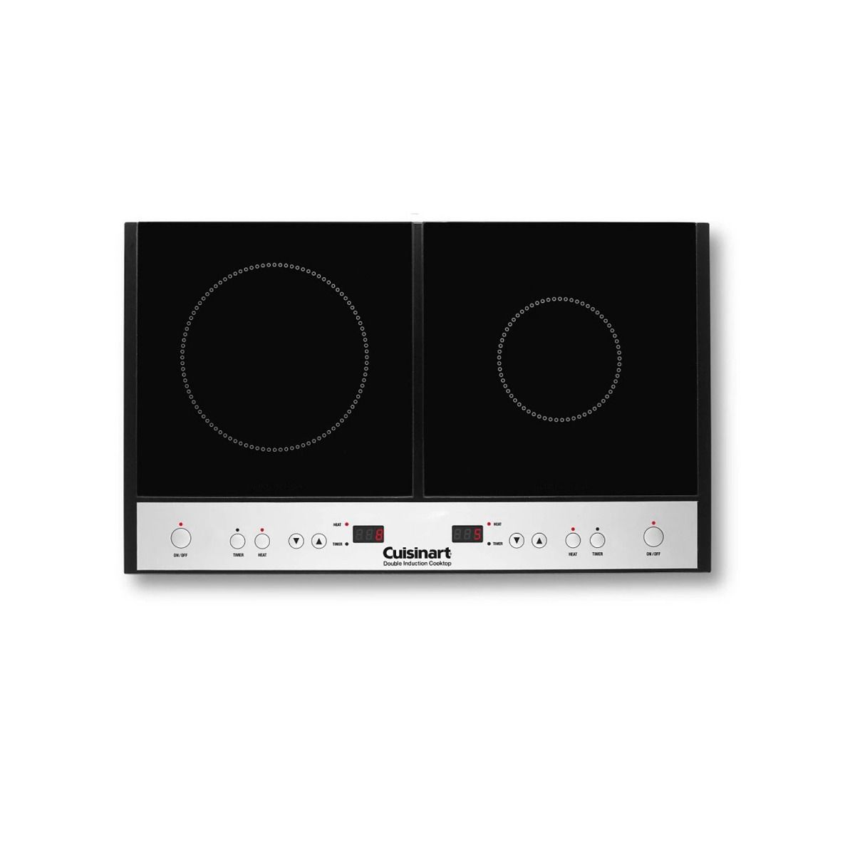  Cuisinart Double Induction Cooktop | Black