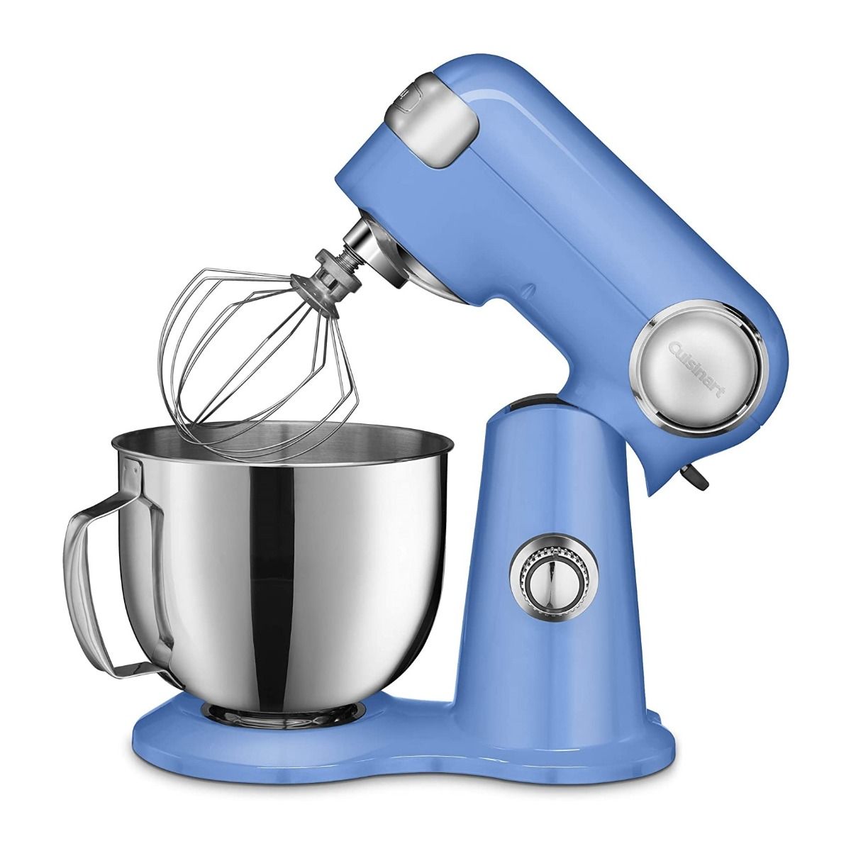  Cuisinart Precision 5.5-Quart Stand Mixer + Ice Cream Maker Attachment | Periwinkle Blue