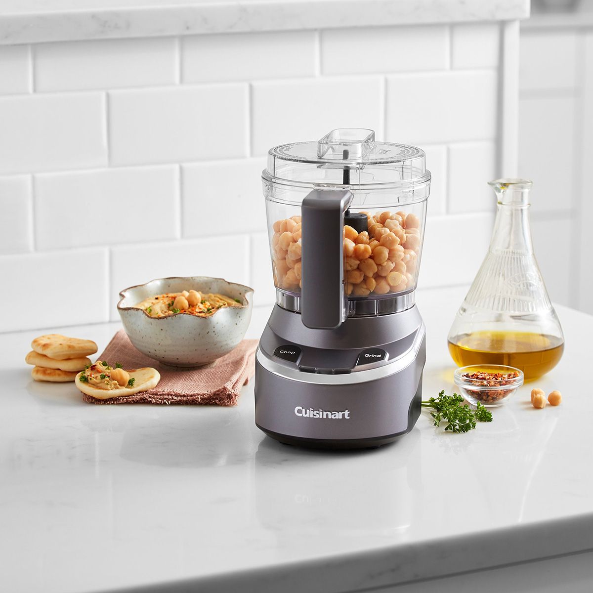  Cuisinart 4-Cup EvolutionX Cordless Rechargeable Mini Chopper | Dark Grey