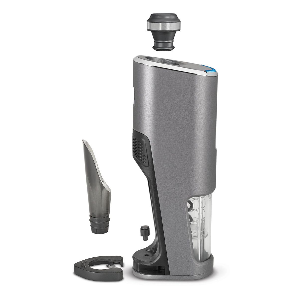  Cuisinart EvolutionX Cordless Rechargeable 4-in-1 Wine Opener | Dark Grey