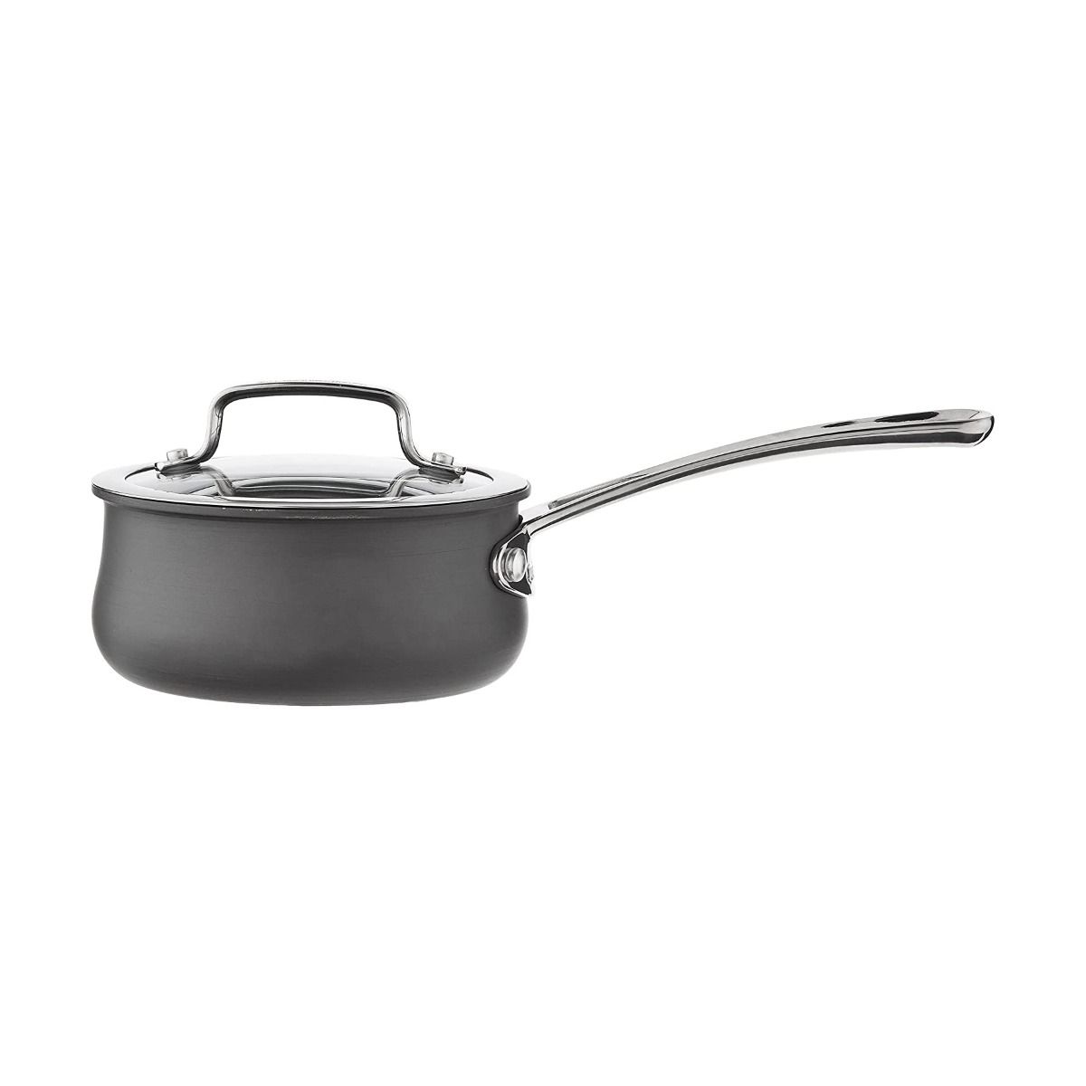  Cuisinart Contour Hard Anodized Saucepan With Cover | 1 Qt.