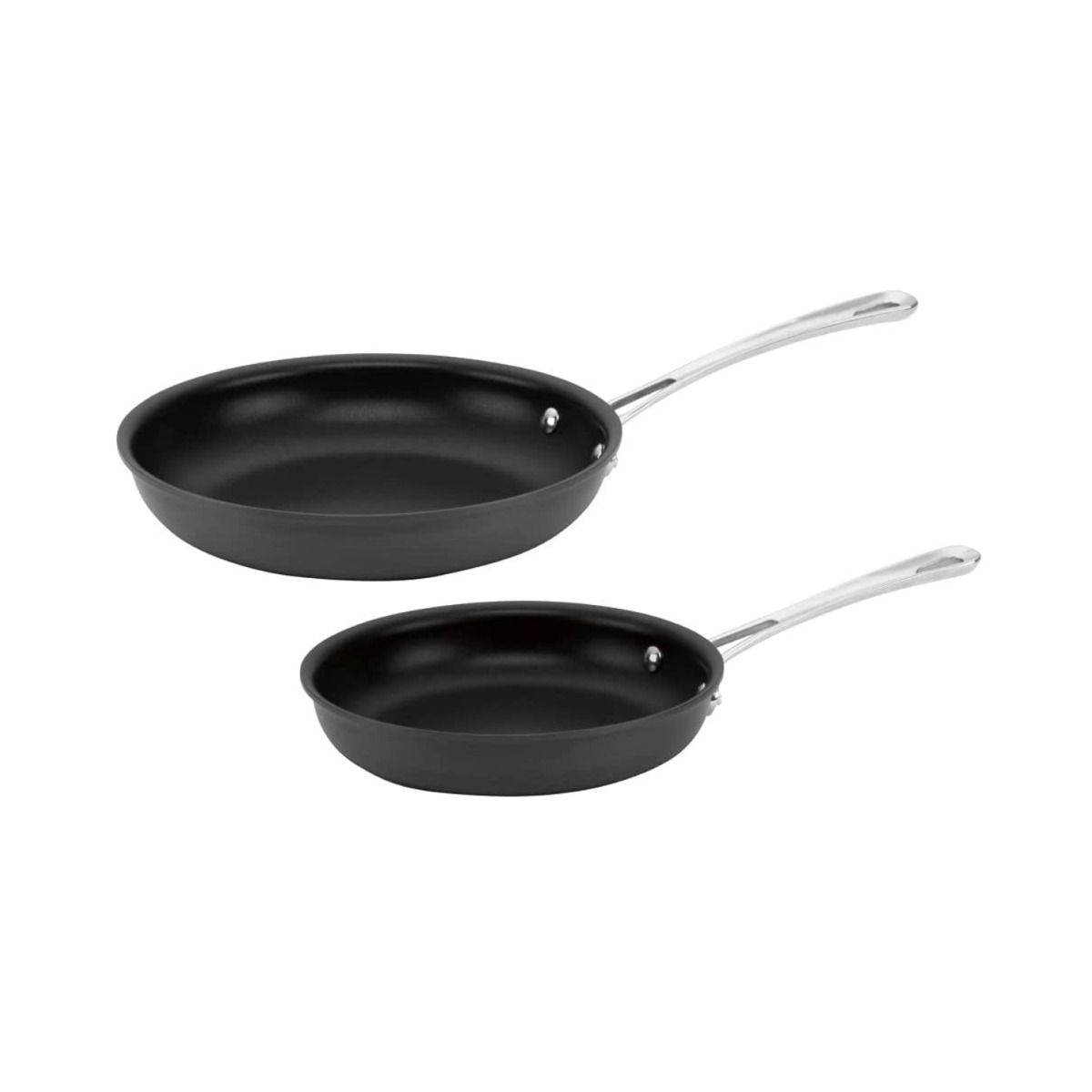  Cuisinart Contour Hard Anodized Skillet Set | 2-Piece
