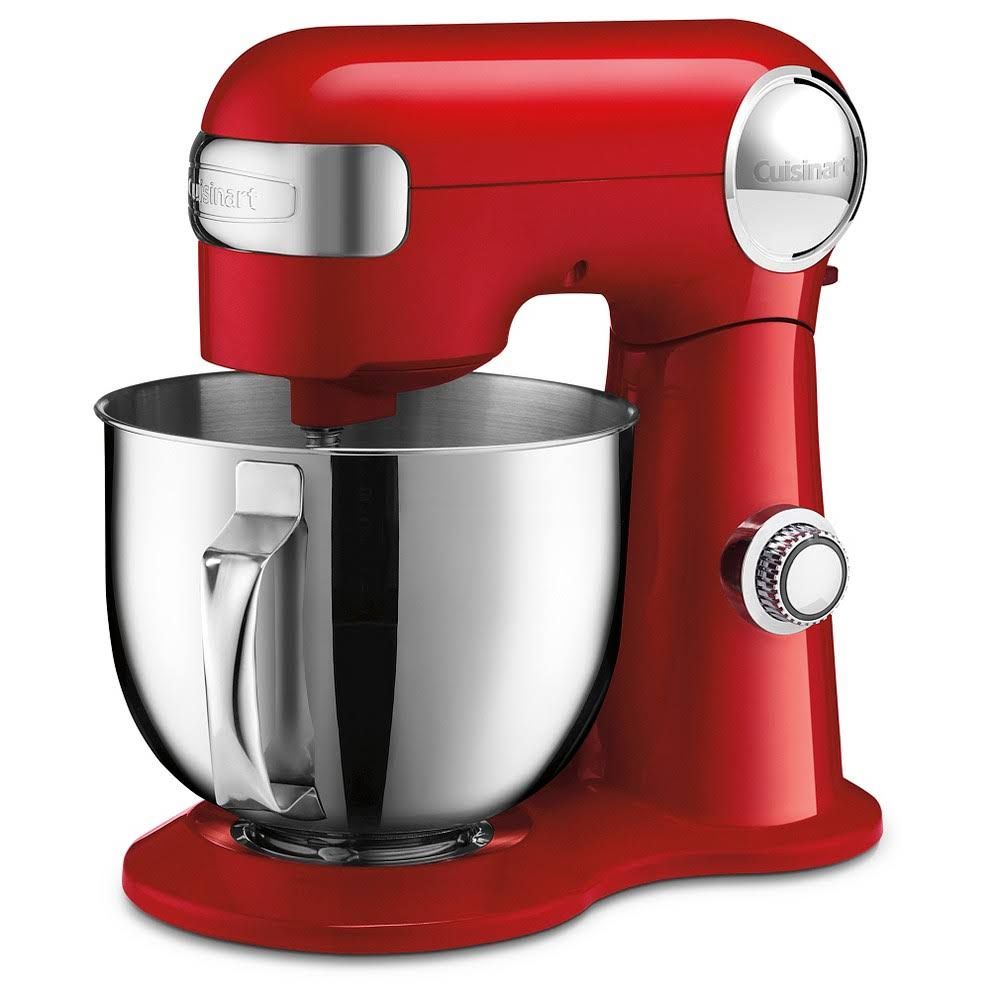  Cuisinart Precision Master 5.5-Quart Stand Mixer | Metallic Red