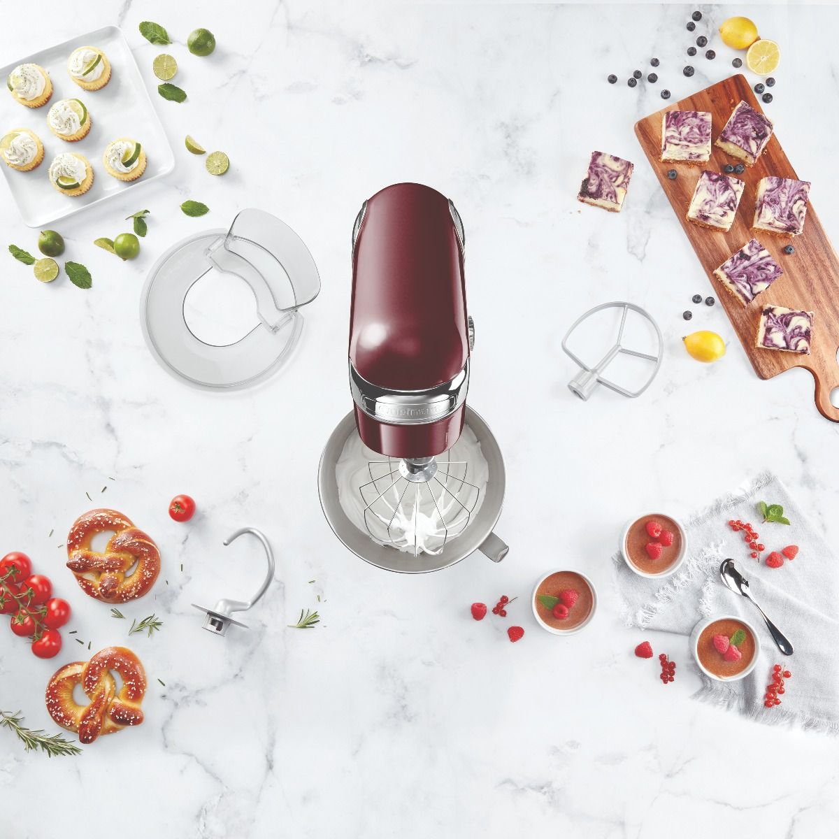 Cuisinart Precision Master 5.5-Quart Stand Mixer | Pinot Noir