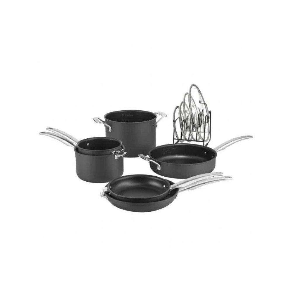  Cuisinart SmartNest Hard Anodized Cookware Set | 11-Piece