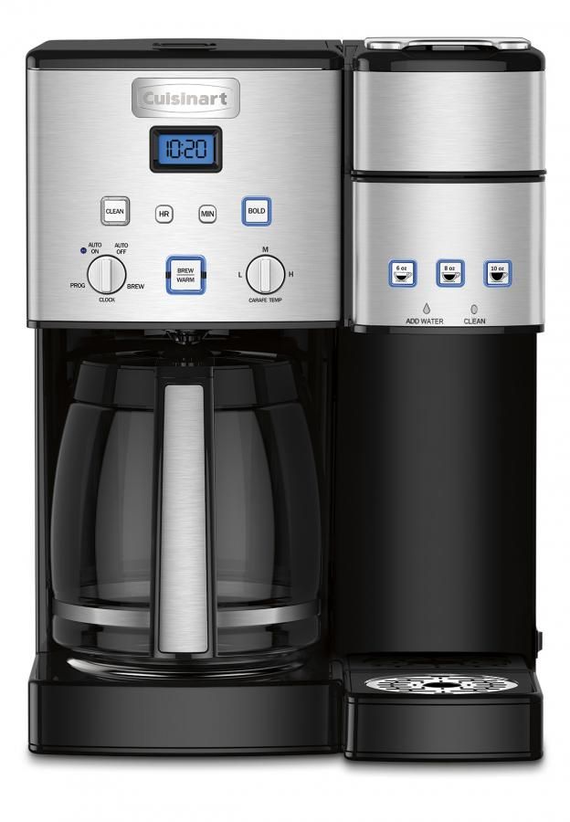  Cuisinart Coffee Center 12-Cup Coffee Maker & Single-Serve Brewer | Silver