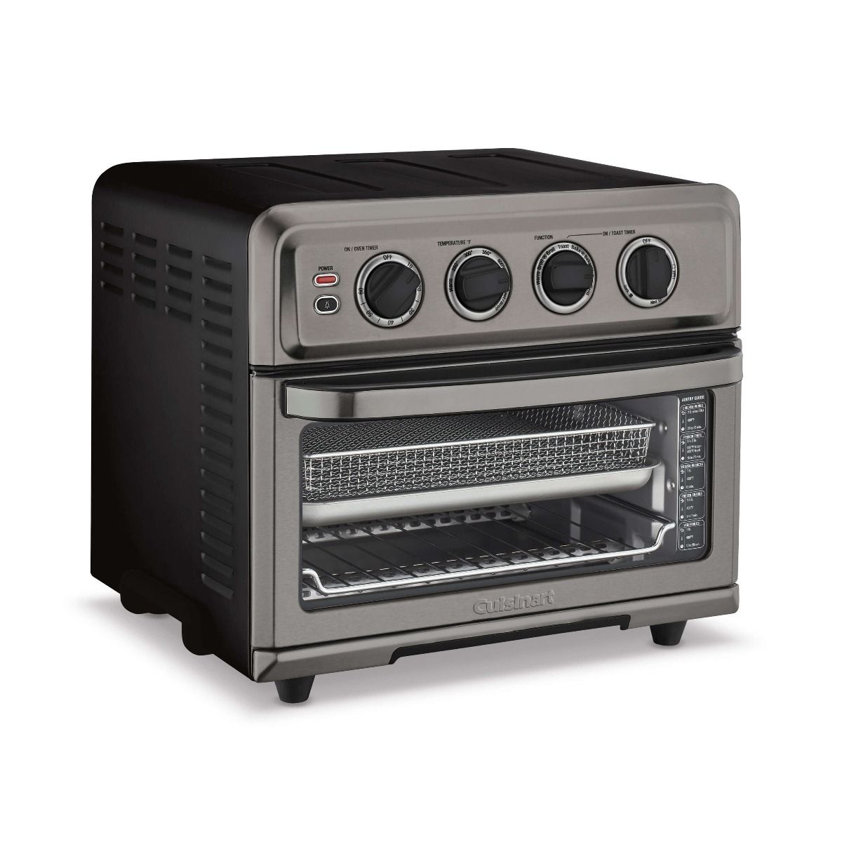  Cuisinart Air Fryer With Grill | Black & Stainless Steel