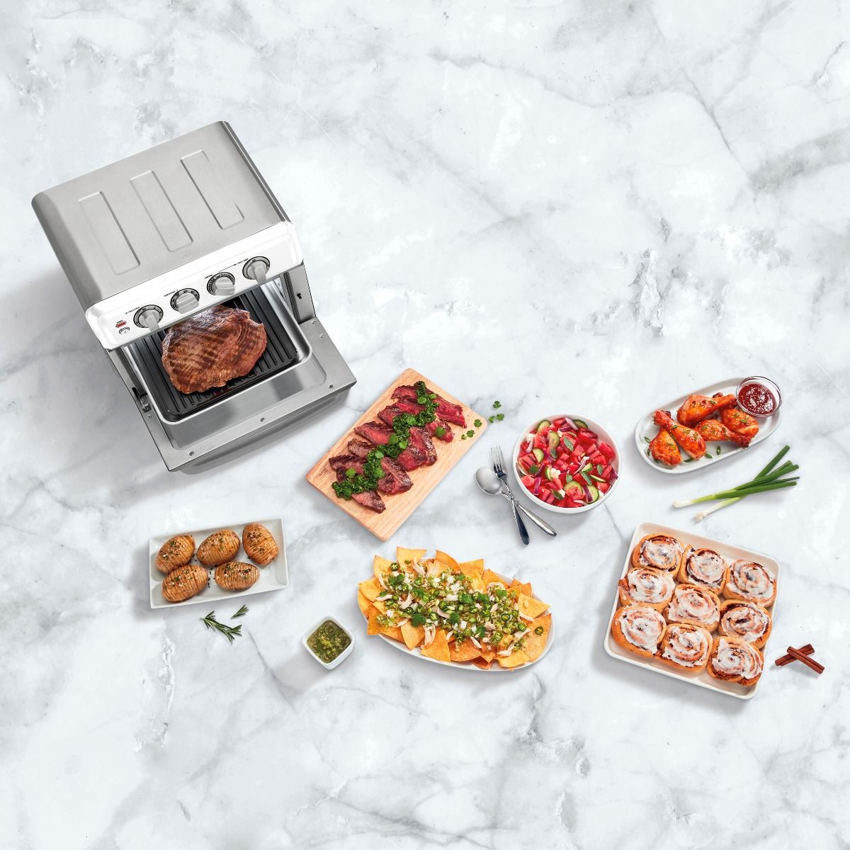  Cuisinart Air Fryer With Grill | White