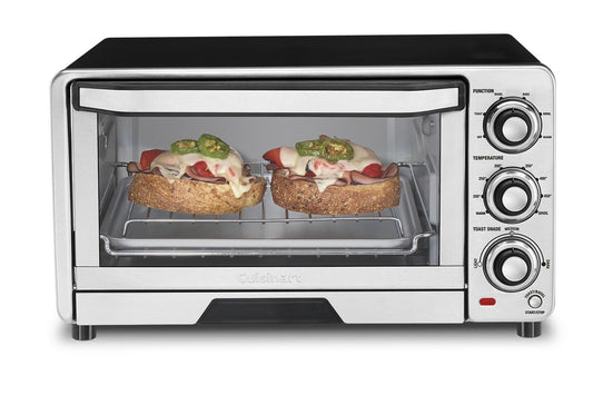  Cuisinart Custom Classic Toaster Oven Broiler | Stainless Steel