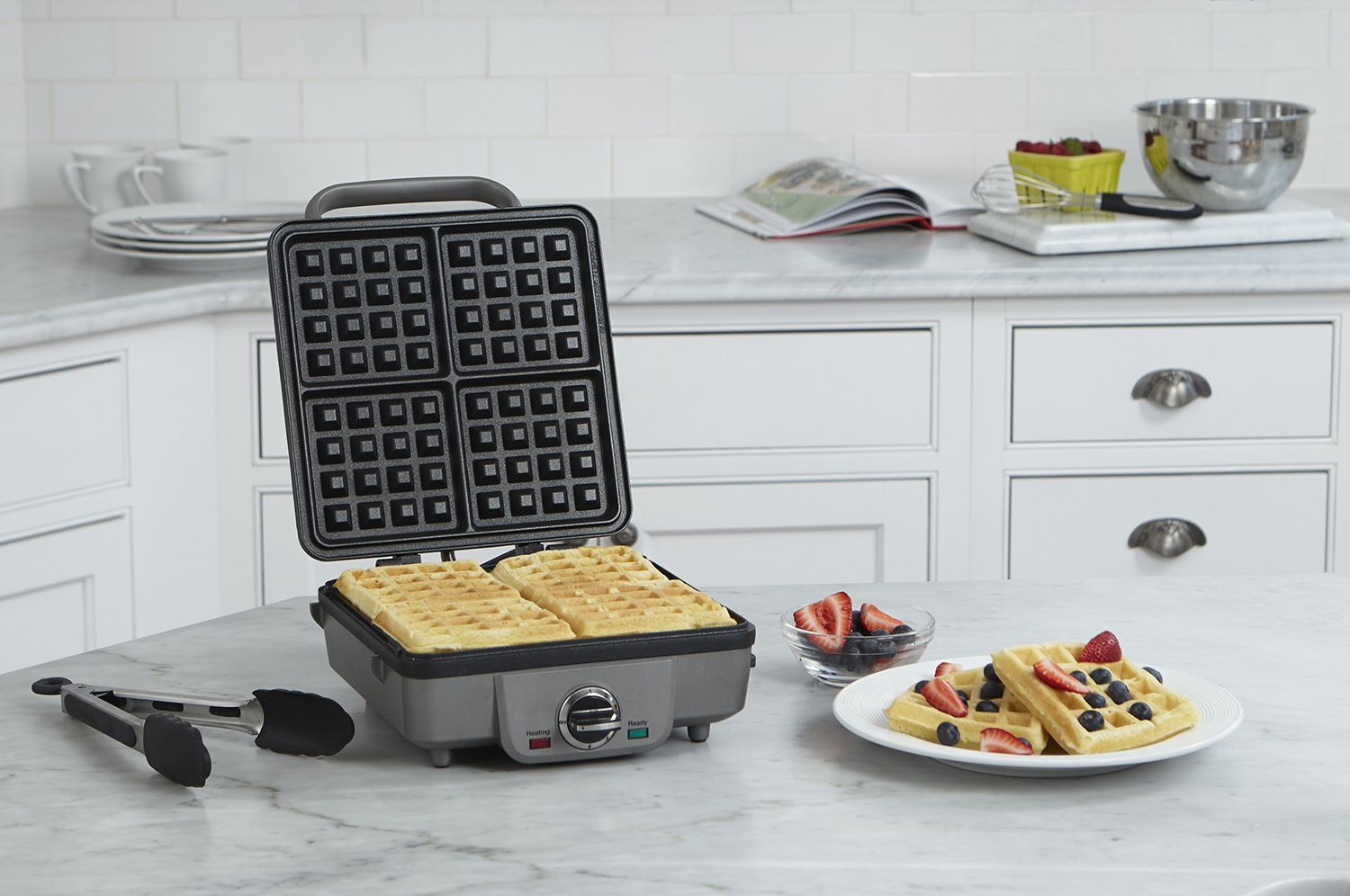  Cuisinart Belgian Waffle Maker With Pancake Plates